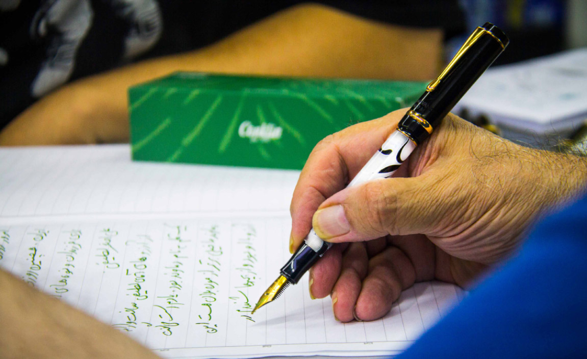 Montedamavand Fountainpen Writing